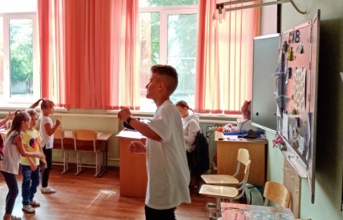 Ребята из школьного лагеря прошли квест 